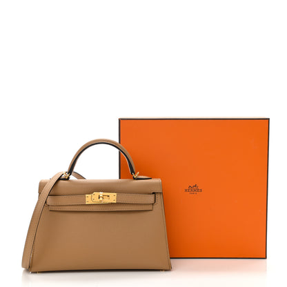 Hermes Epsom Mini Kelly Sellier 20 Chai 11 of 11