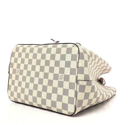 Louis Vuitton Damier Azur Neonoe MM Eau De Rose 8 of 8