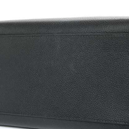 Louis Vuitton Calfskin Studded City Steamer MM Black 14 of 15