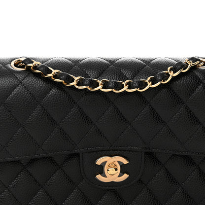 Chanel Caviar Quilted Small Double Flap Black 7 of 10