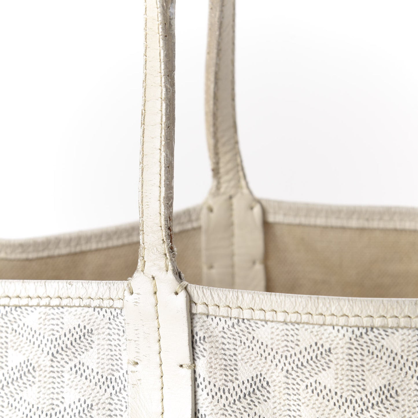 Goyardine Saint Louis PM White