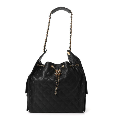 Chanel Caviar Quilted Medium Chanel 25 Handbag Black 1 of 10