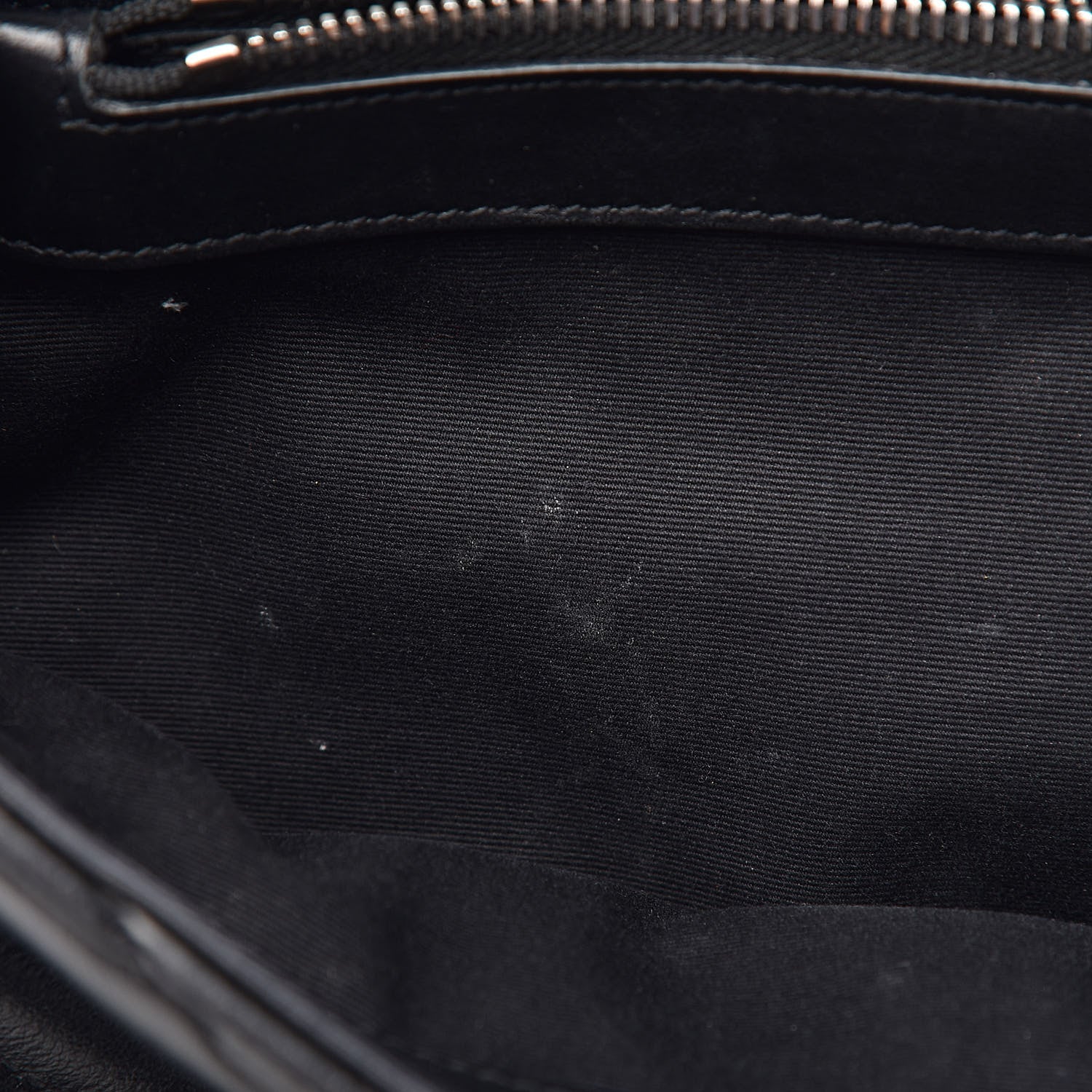 Saint Laurent Calfskin Y Quilted Monogram Medium Loulou Chain Satchel Black 10 of 16
