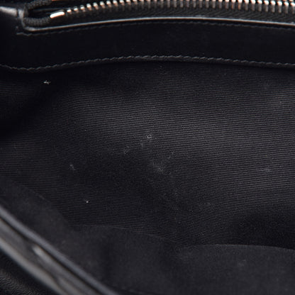 Saint Laurent Calfskin Y Quilted Monogram Medium Loulou Chain Satchel Black 10 of 16
