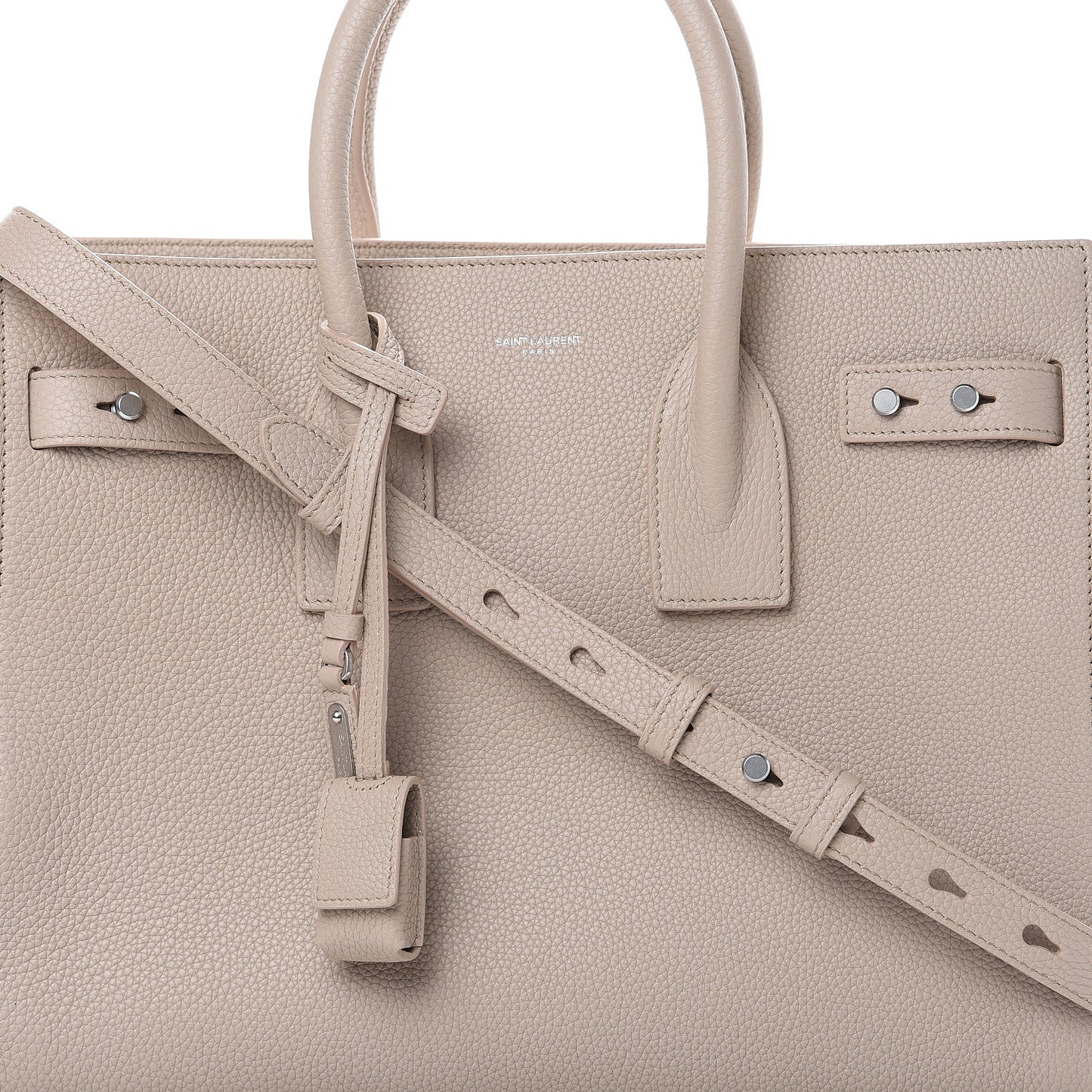 Grained Calfskin Small Supple Sac De Jour
