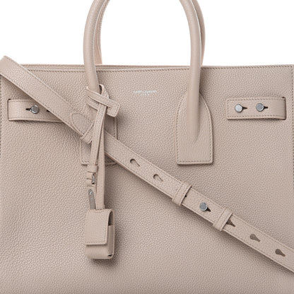 Saint Laurent Grained Calfskin Small Supple Sac De Jour 7 of 9