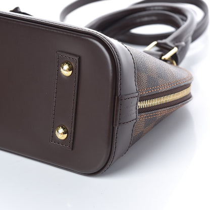 Louis Vuitton Damier Ebene Alma BB 8 of 9