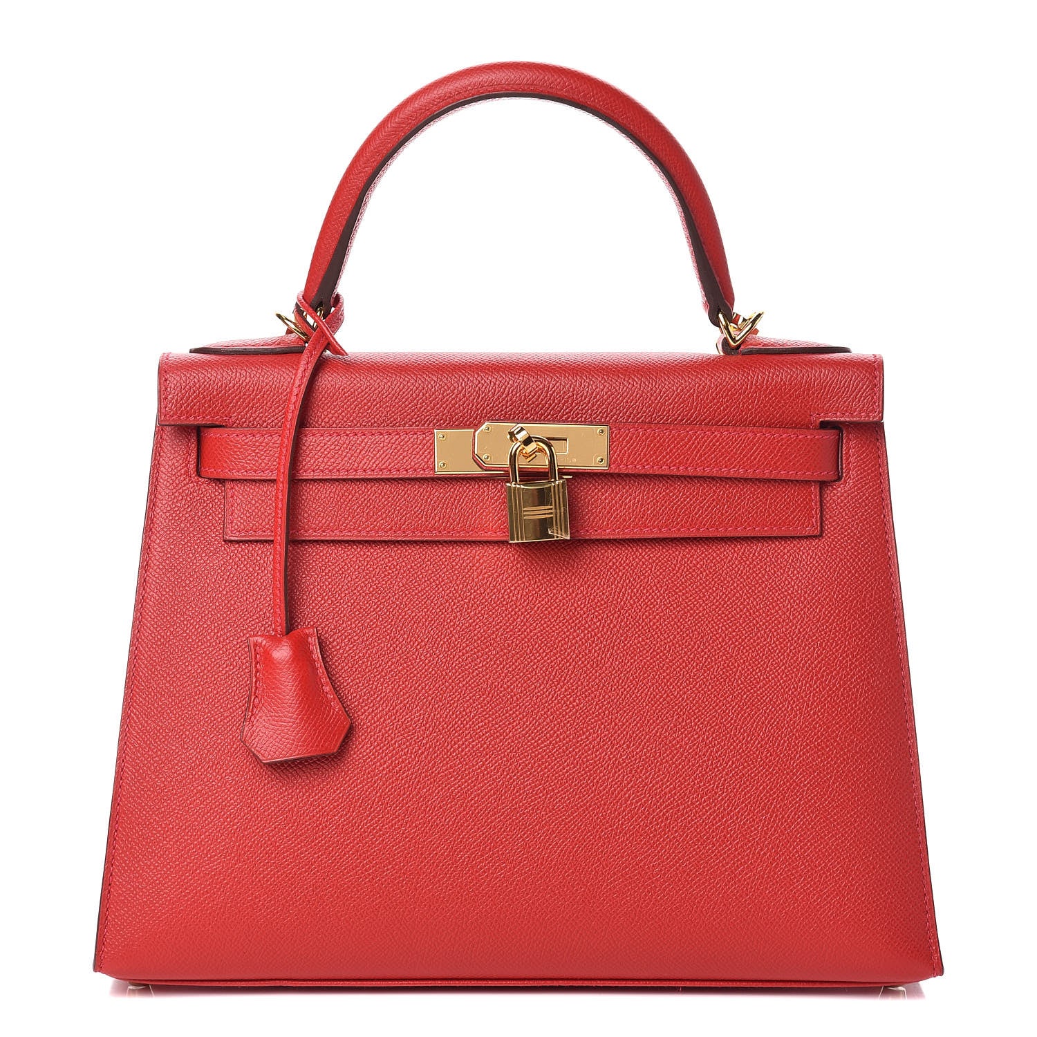 Hermes Epsom Kelly Sellier 28 Rouge Casaque 1 of 12