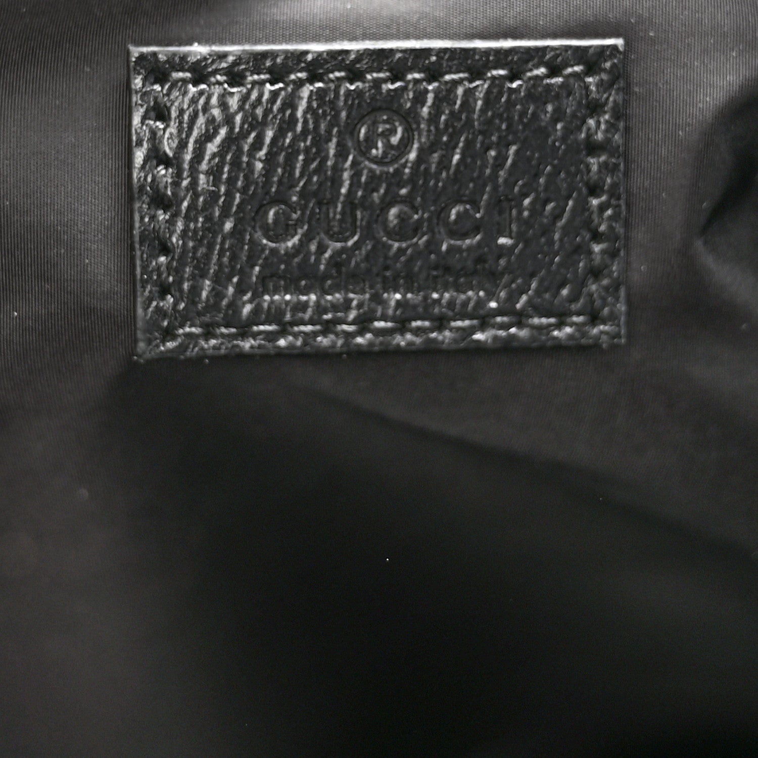 Gucci Crystal Monogram Web Large Duffle Bag Black 5 of 9