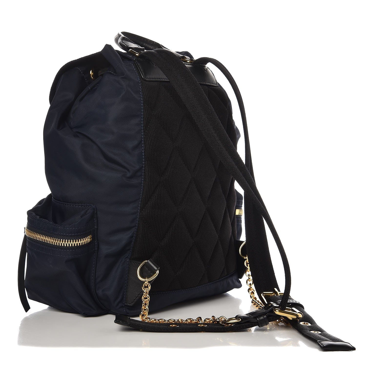 Burberry Nylon Medium Rucksack Backpack Ink Blue 3 of 8