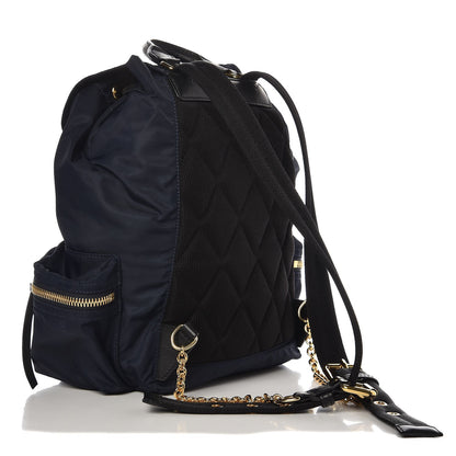 Burberry Nylon Medium Rucksack Backpack Ink Blue 3 of 8