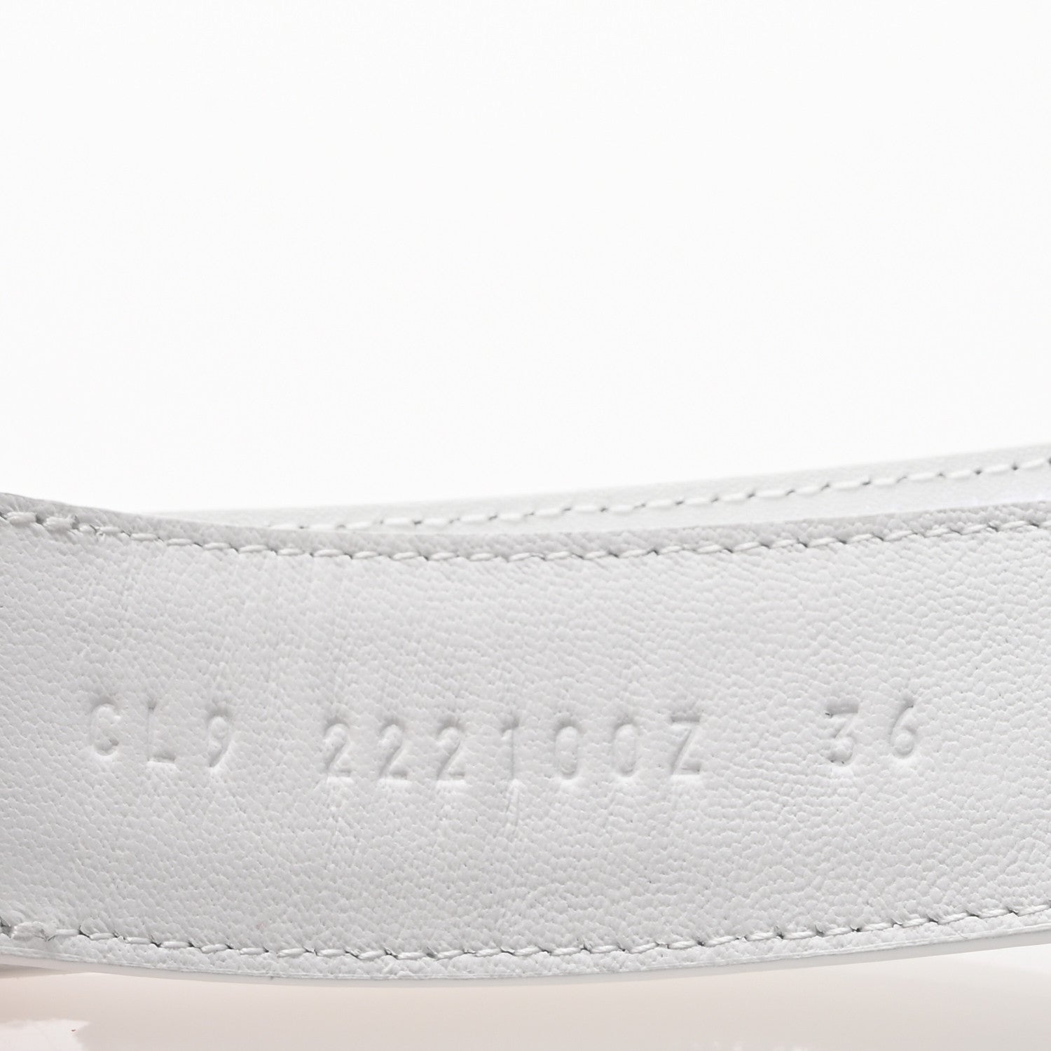 Hermes Calfskin Womens Chypre Sandals 36 White 9 of 10