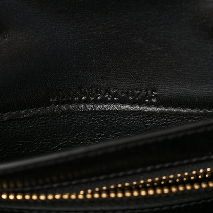 Saint Laurent Calfskin Mini High School Satchel Black 8 of 12