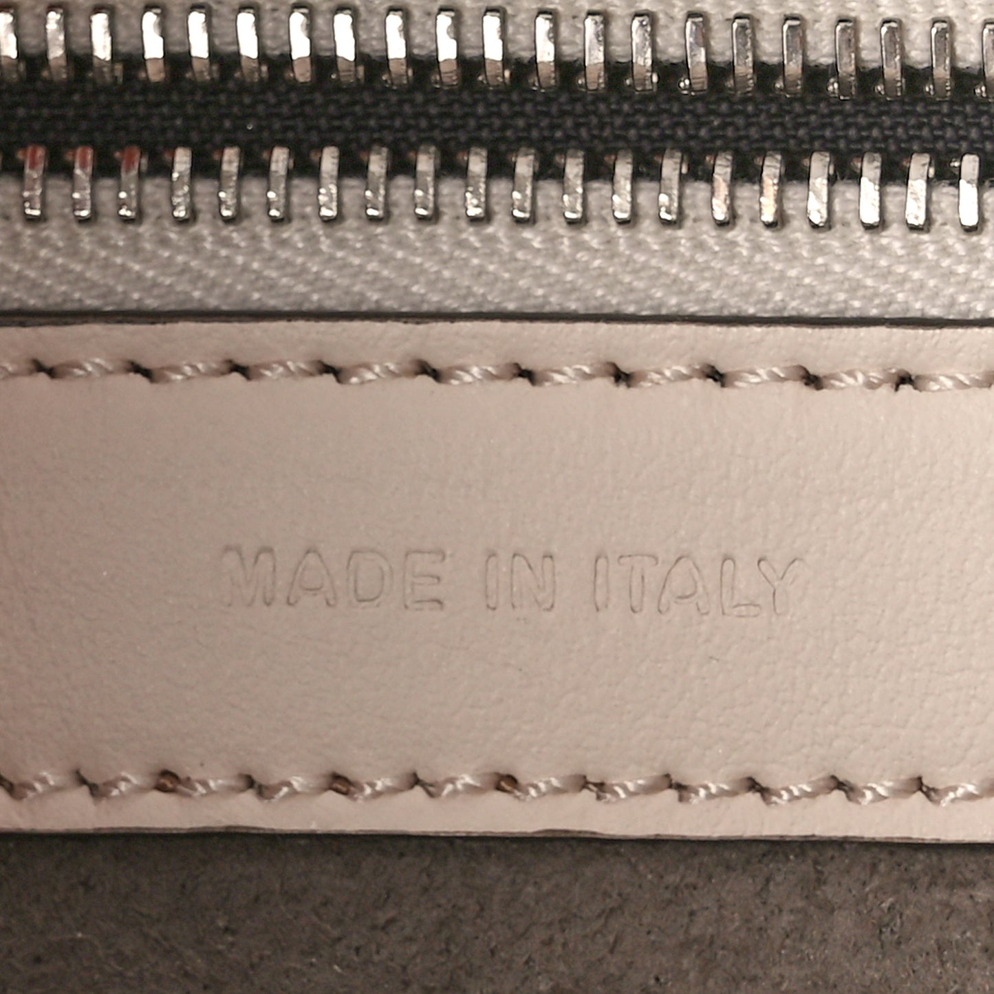 Vitello Century F is Fendi Whipstitch Bi-Color Small Runaway Satchel Camelia Orzo Multicolor