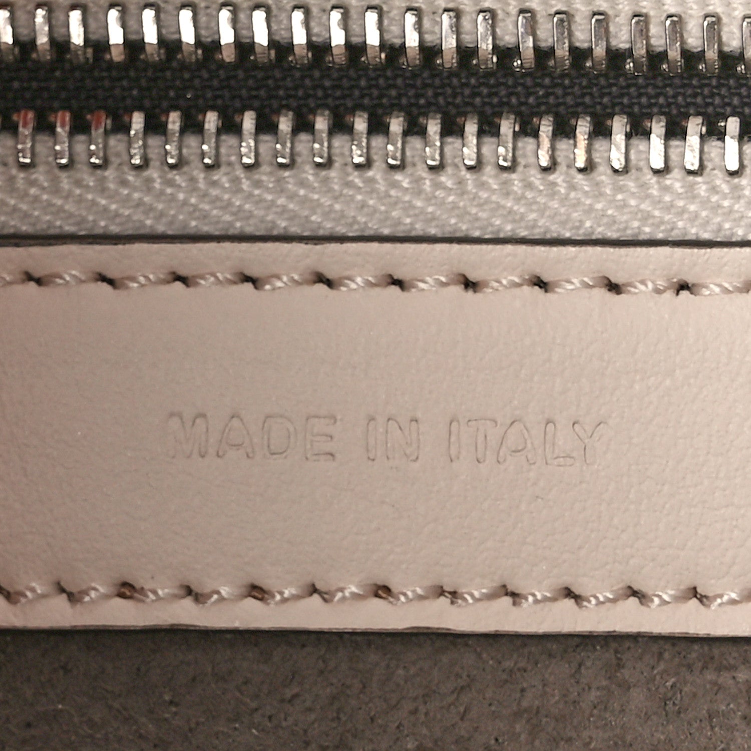 Fendi Vitello Century F is Fendi Whipstitch Bi-Color Small Runaway Satchel Camelia Orzo Multicolor 6 of 9