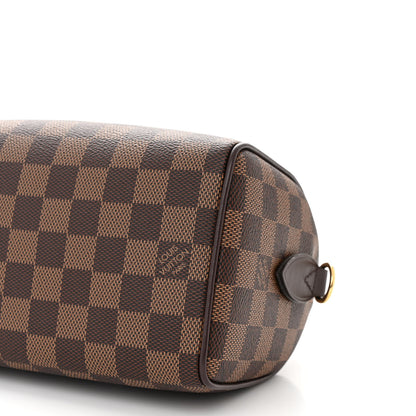 Louis Vuitton Damier Ebene Speedy Bandouliere 20 9 of 10