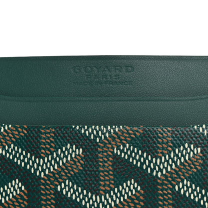 Goyard Goyardine Saint Sulpice Card Holder Green 6 of 7