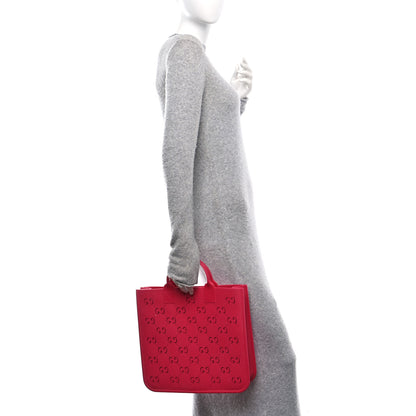 Gucci Rubber Kids GG Tote Fuchsia 2 of 9