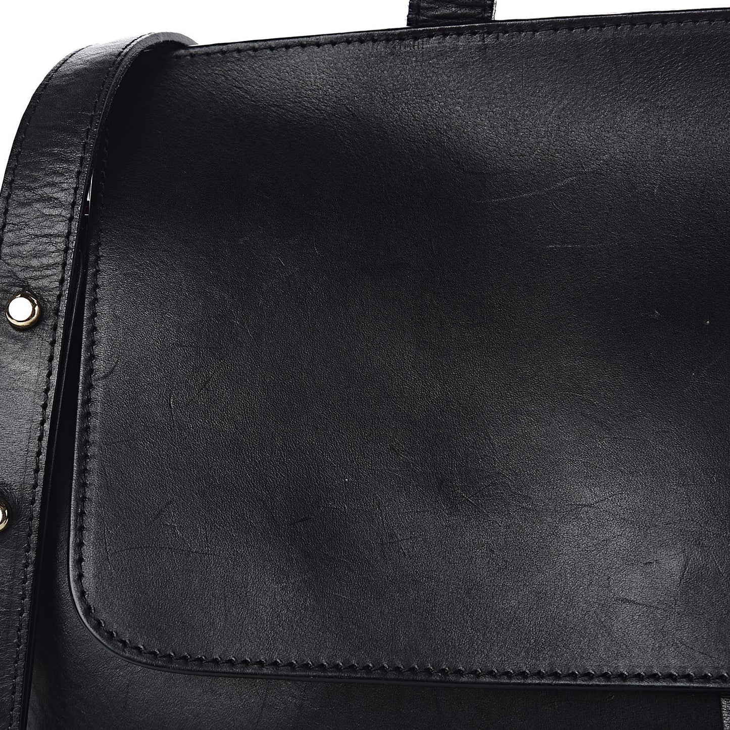 Calfskin Lady Bag Black Flamma