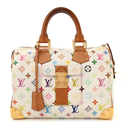 Louis Vuitton Monogram Multicolor Speedy 30 White 1 of 9