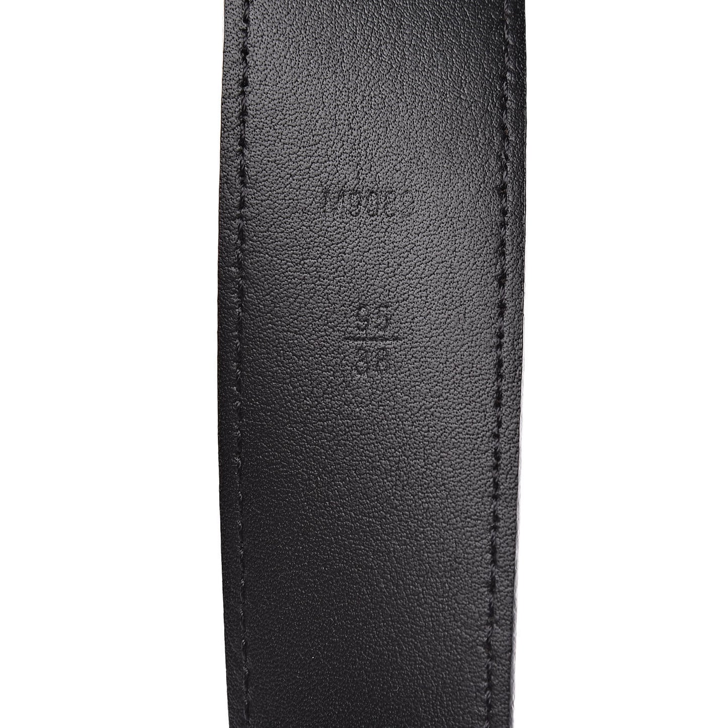 Calfskin Monogram Eclipse LV Montana Belt 95 38