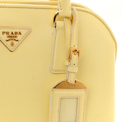 Prada Saffiano Lux Medium Open Promenade Tote Ananas 9 of 16