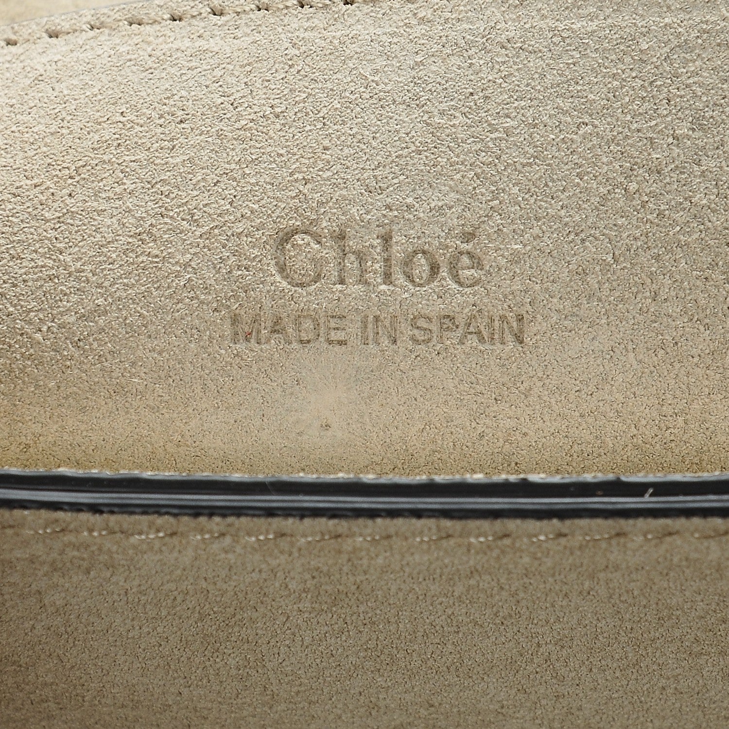 Chloe Suede Calfskin Small Faye Shoulder Bag Tobacco 6 of 7