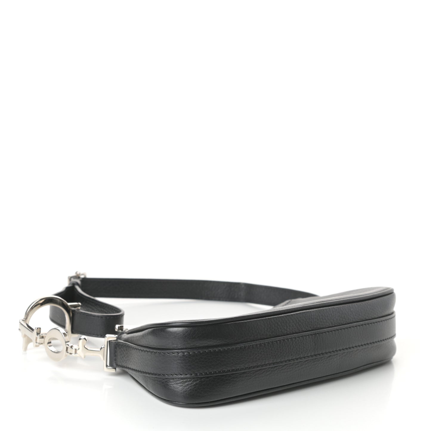 Calfskin Shoulder Bag Black