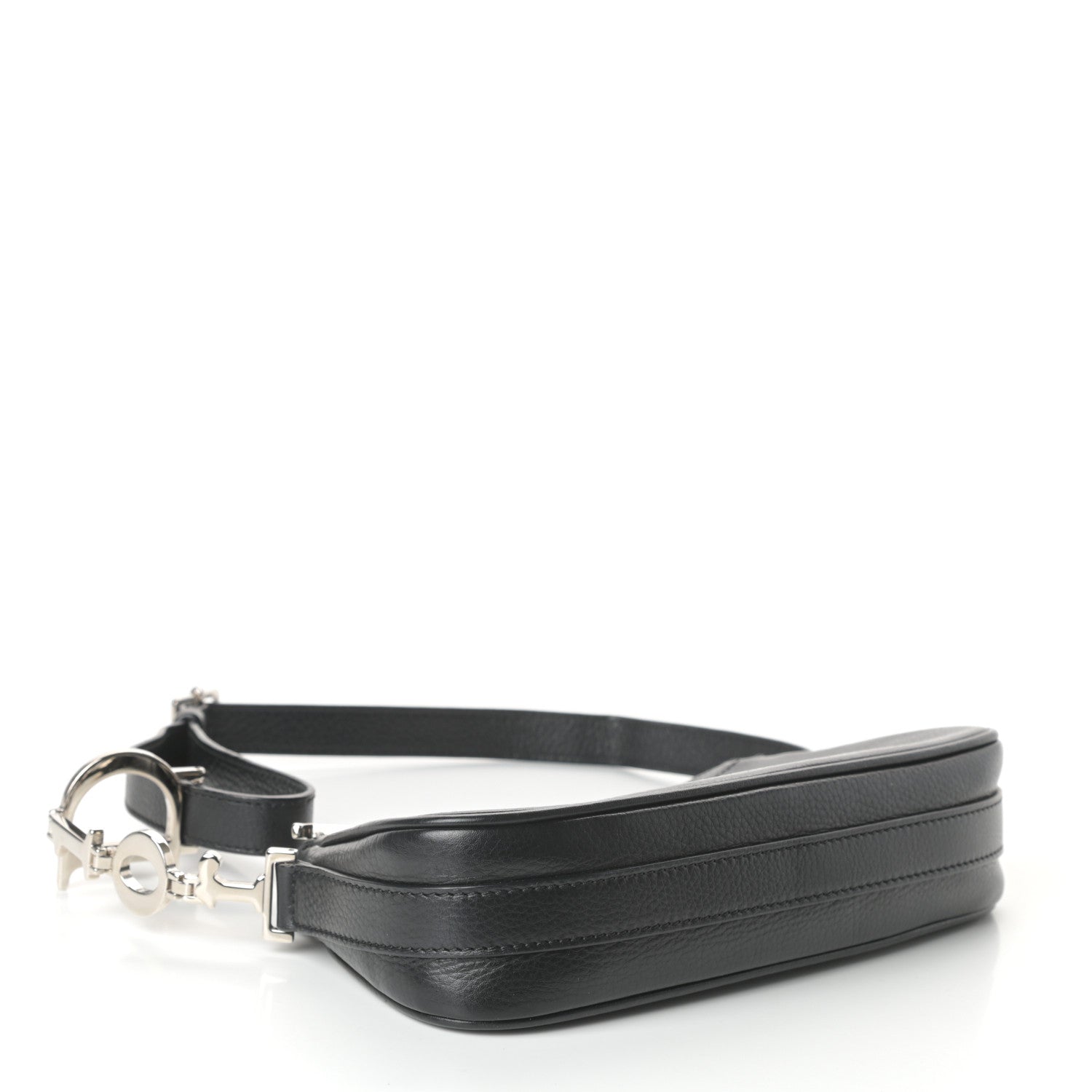 Christian Dior Calfskin Shoulder Bag Black 4 of 9