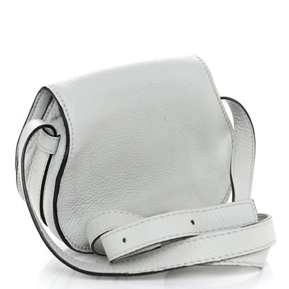 Chloe Calfskin Mini Marcie Round Crossbody Bag Faded Blue 3 of 13