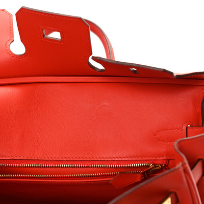 Hermes Swift Birkin 25 Rouge Tomate 13 of 13