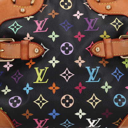 Louis Vuitton Monogram Multicolor Claudia Black 7 of 10