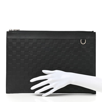 Louis Vuitton Damier Infini Discovery Pochette GM Onyx 3 of 9