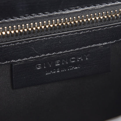 Givenchy Textured Calfskin Mini Pandora Box Chain Crossbody Bag Black 6 of 7