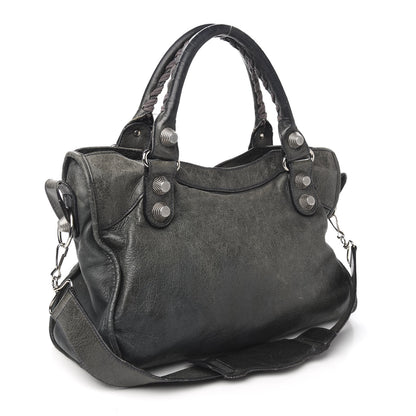 Balenciaga Agneau Giant 21 Silver Hardware City Grey 2 of 10