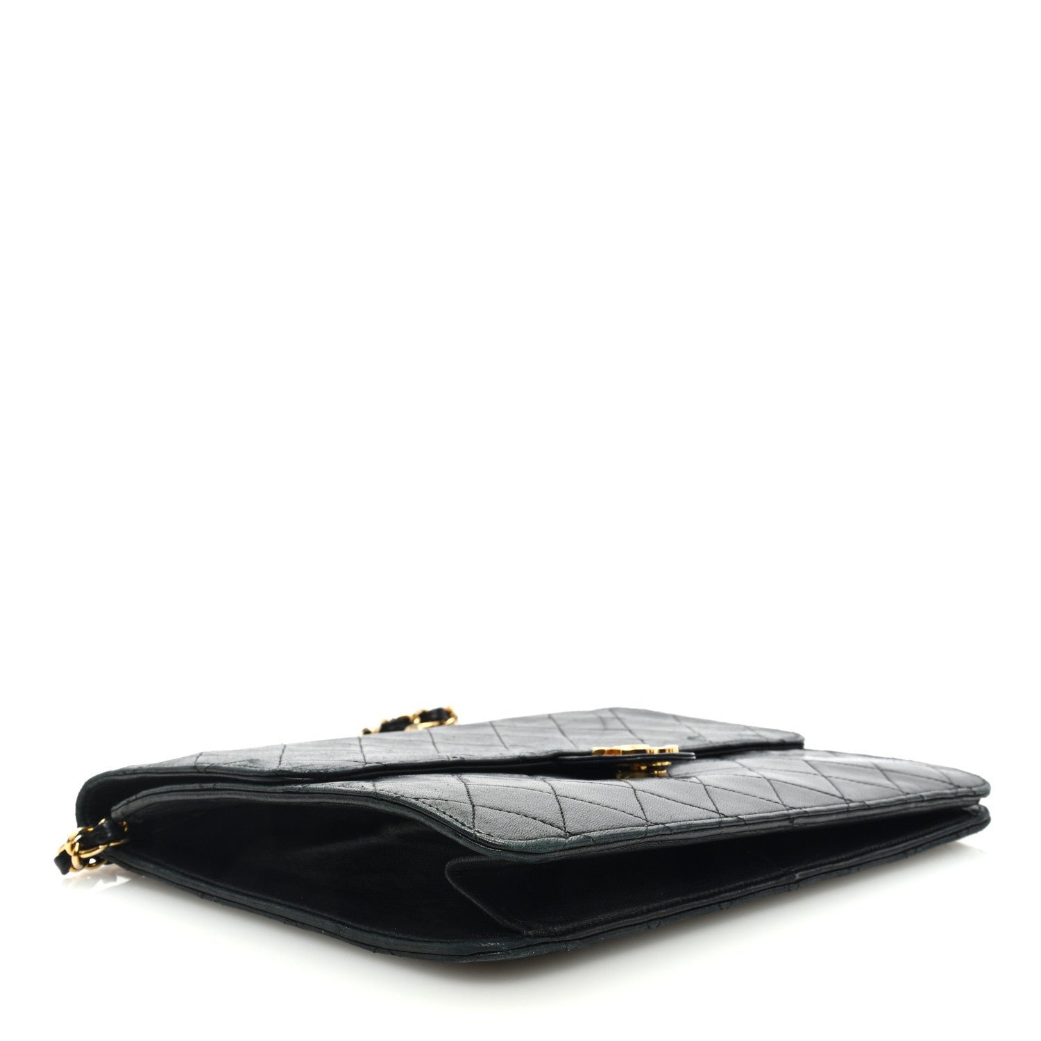 Chanel Lambskin Quilted Small Single Flap Black 4 of 10