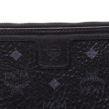 MCM Visetos Stark Wristlet Pouch Black 9 of 12