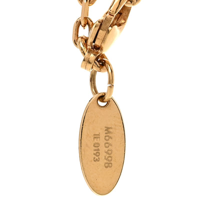 Louis Vuitton Swarovski Gamble Bracelet Azur Gold 5 of 5