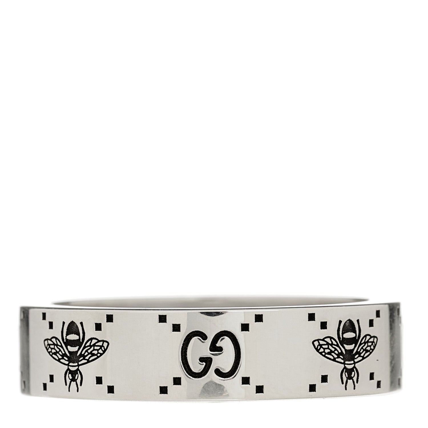 Gucci Sterling Silver Bee Ring 66 11.5 3 of 7