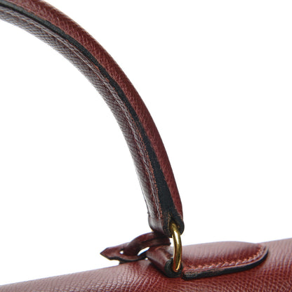 Hermes Courchevel Kelly Sellier 35 Rouge H 24 of 27
