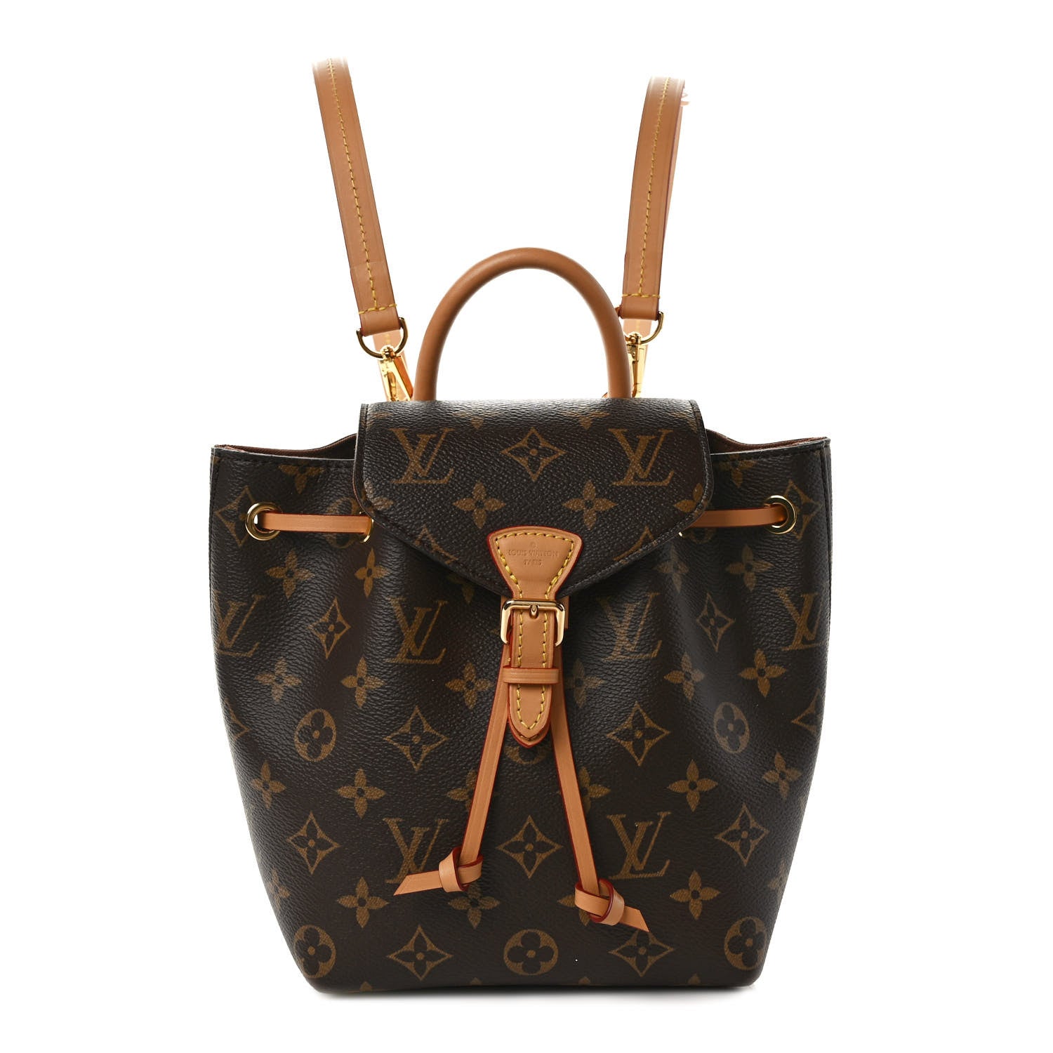 Louis Vuitton Monogram Montsouris BB Backpack Natural 1 of 8