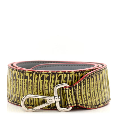 Fendi Elaphe Vitello Dolce Strap You Verde Acido Ardesia 1 of 3