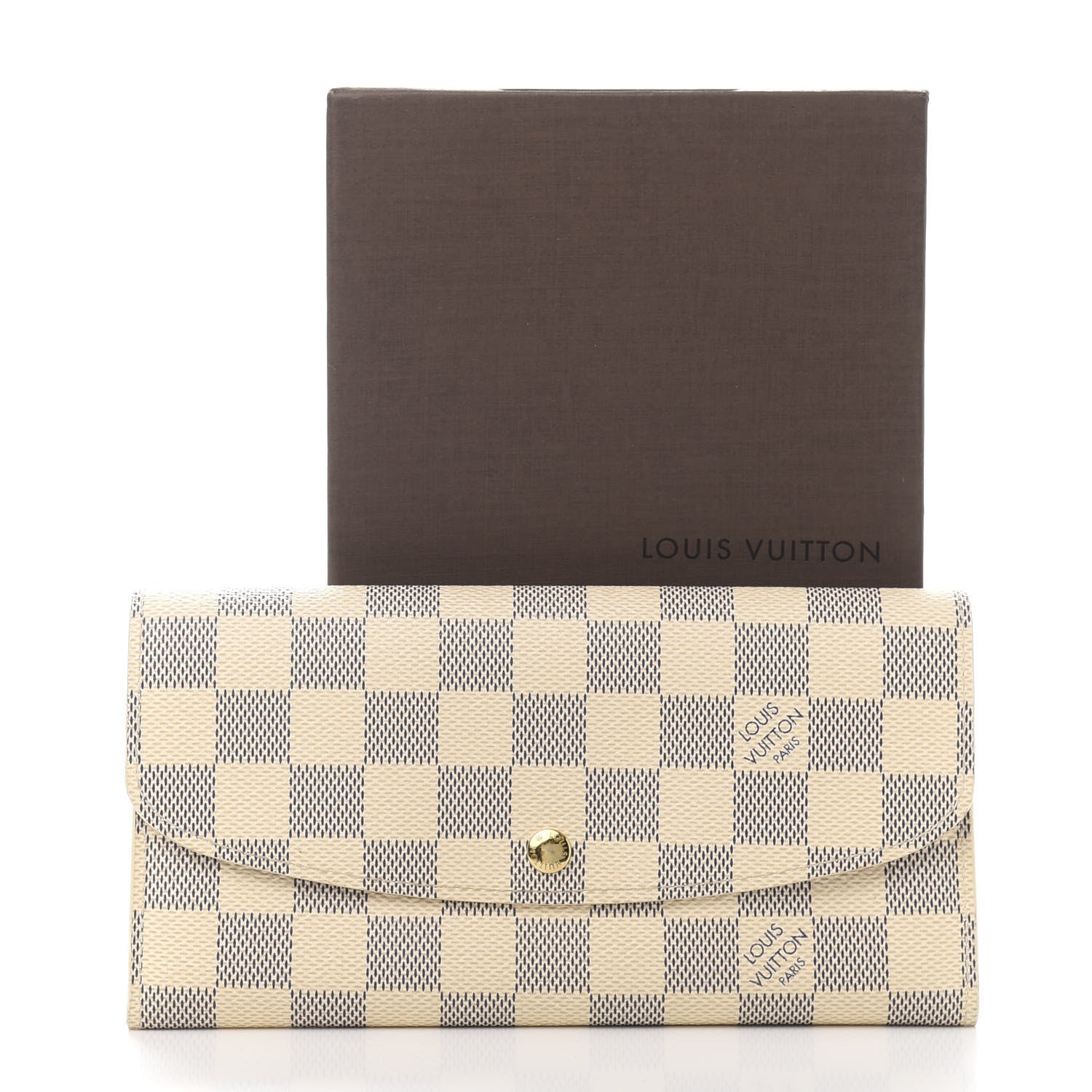 Louis Vuitton Damier Azur Emilie Wallet 11 of 11