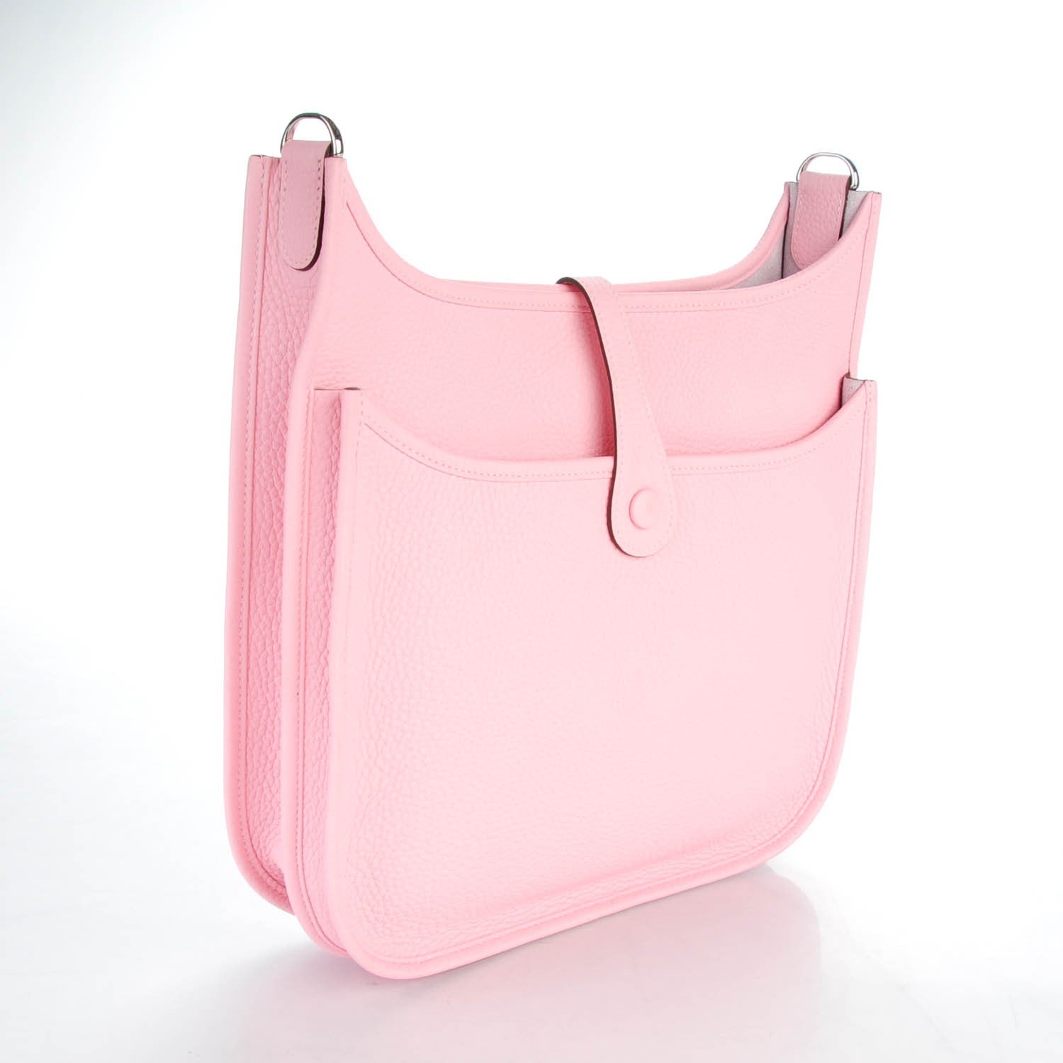 Hermes Taurillon Clemence Evelyne III PM Rose Sakura 3 of 7