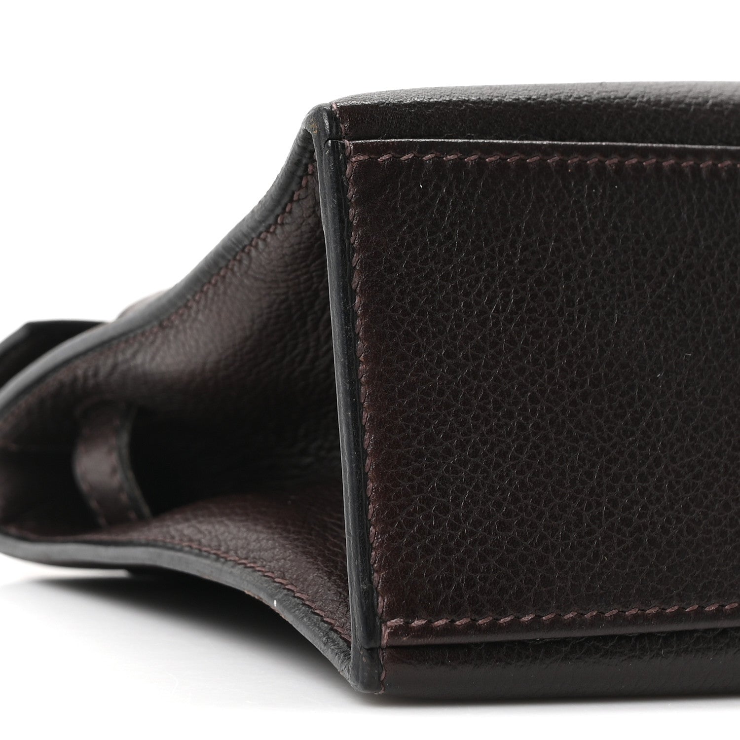 Hermes Evergrain Kelly Pochette Clutch Ebene 9 of 10