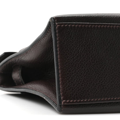 Hermes Evergrain Kelly Pochette Clutch Ebene 9 of 10
