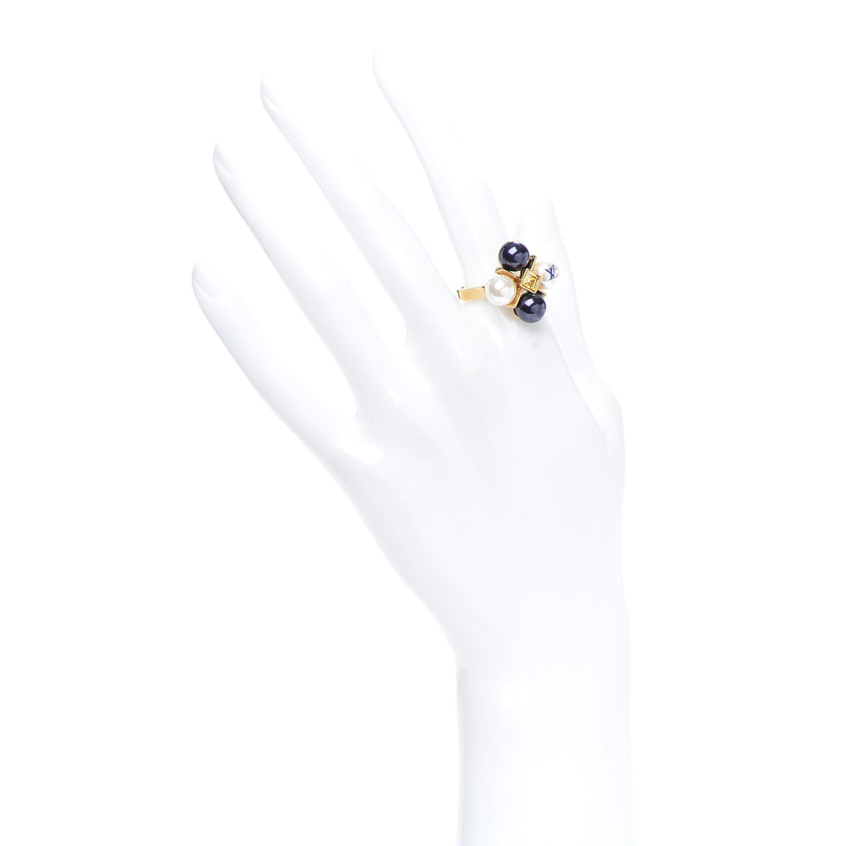 Louis Vuitton Pearl Cry Me A River Ring 6.5 2 of 4