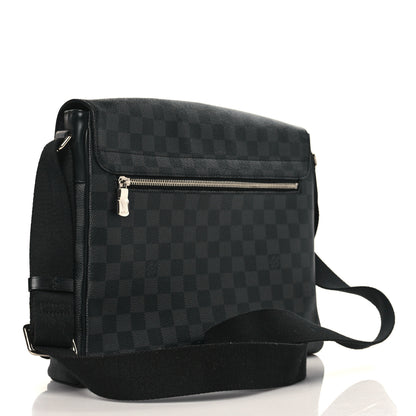 Louis Vuitton Damier Graphite District MM 3 of 8