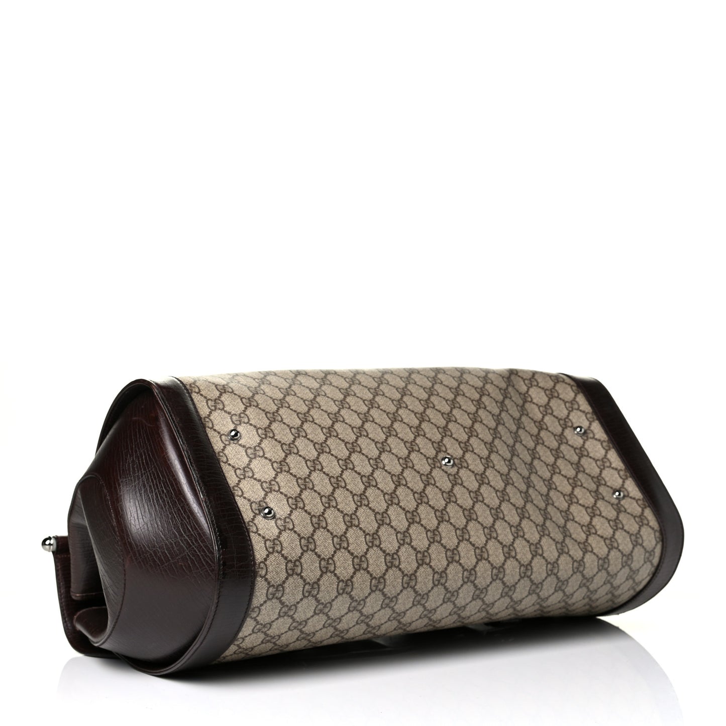 Monogram Bullet Travel Bag Dark Brown