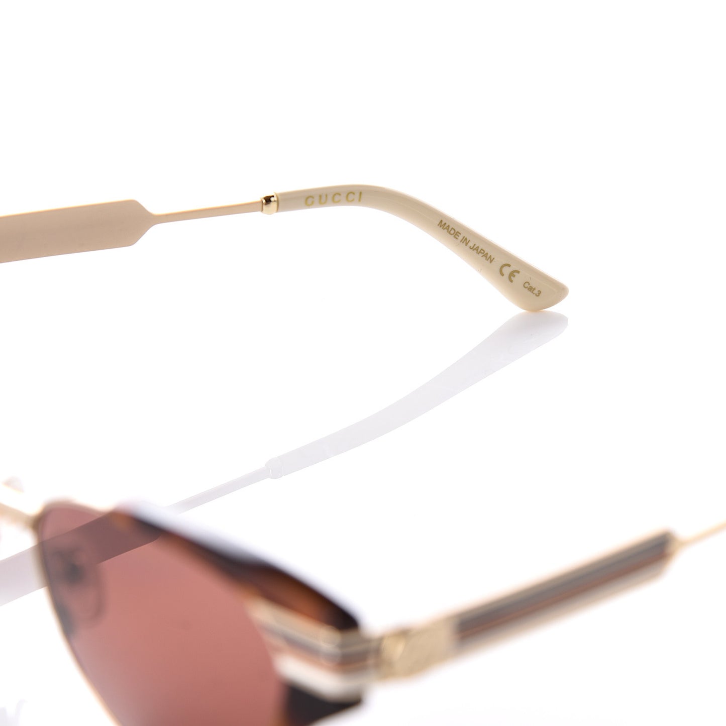 Cat Eye Web Sunglasses GG0522S Tortoise